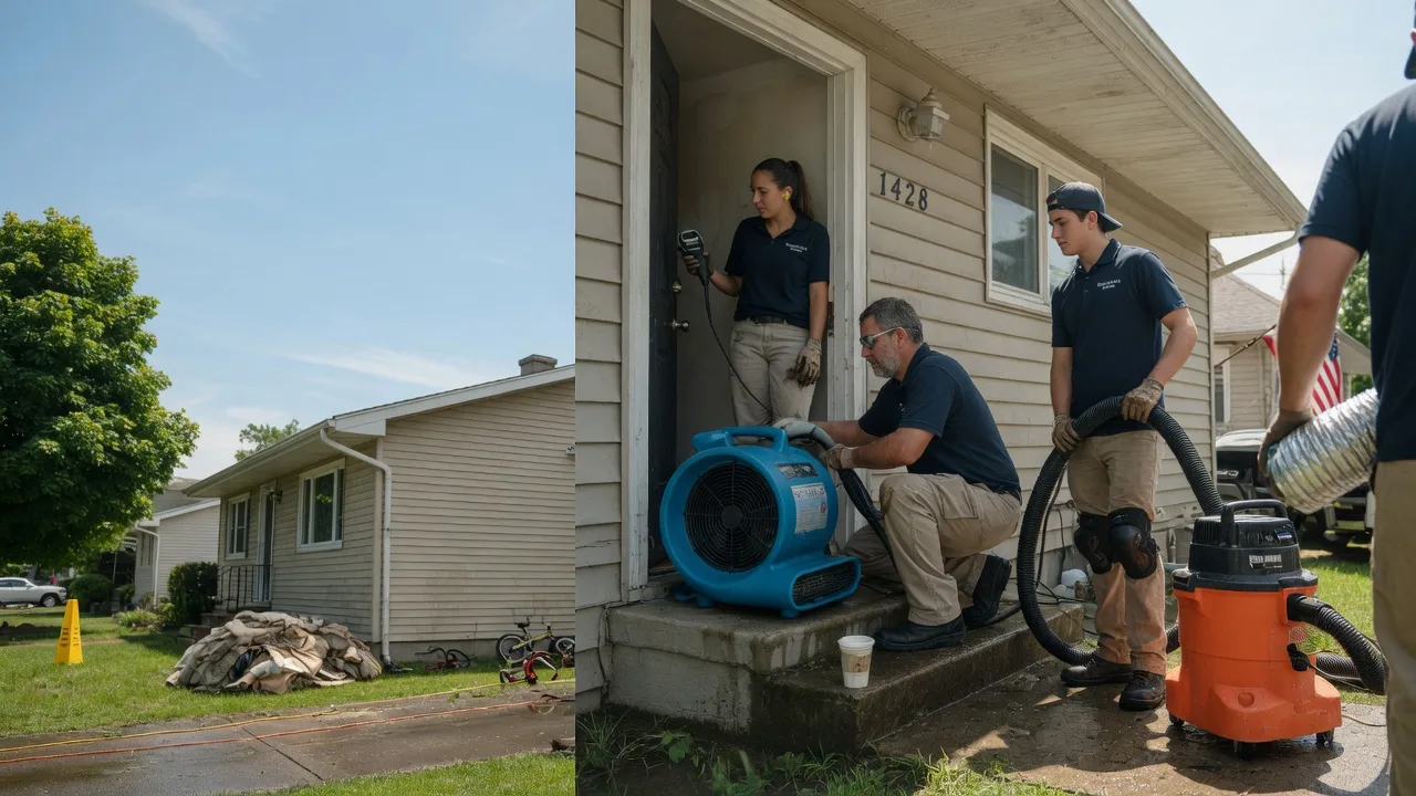 Water Damage Restoration in Hometown, IL near me